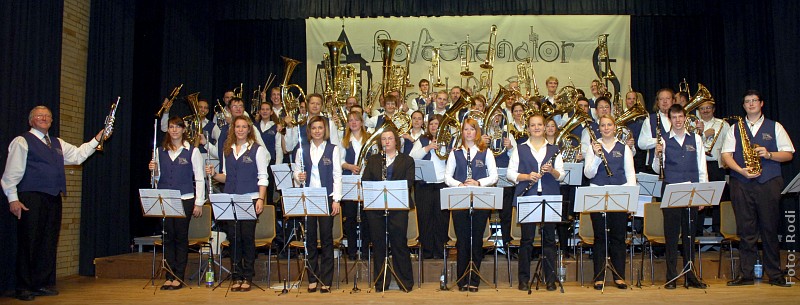Hermann Langheinrich und sein Posaunenchor, Foto:
          Rodi_3810_800x305