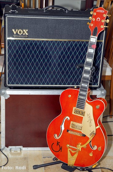 VOX und Gretsch, Foto: Rodi_1841_368x560